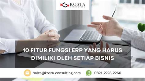 Fitur Fungsi Erp Yang Harus Dimiliki Oleh Setiap Bisnis Erp Indonesia