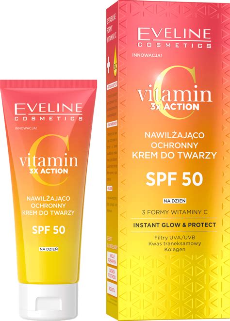 Eveline Cosmetics Vitamin C Xaction Nawil Ajacy Krem Do Twarzy Spf