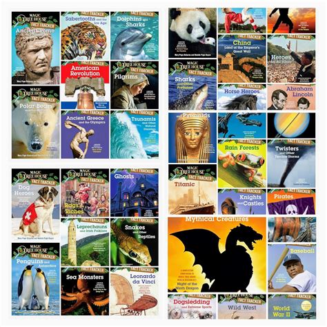 Magic Tree House Fact Trackers Complete 38 Book Set Collection Series