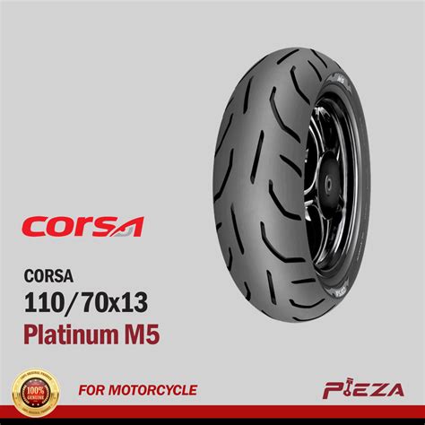 CORSA Platinum Motorcycle Tires M5 110/70 x 13 - Pieza Automotive PH