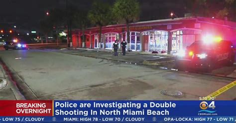 Two Shot In North Miami Beach Cbs Miami