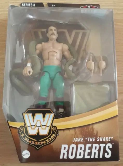 Wwe Elite Legends Series Chase Jake The Snake Roberts Mattel