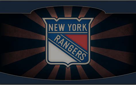 Logo, Emblem, NHL, New York Rangers wallpaper - Coolwallpapers.me!