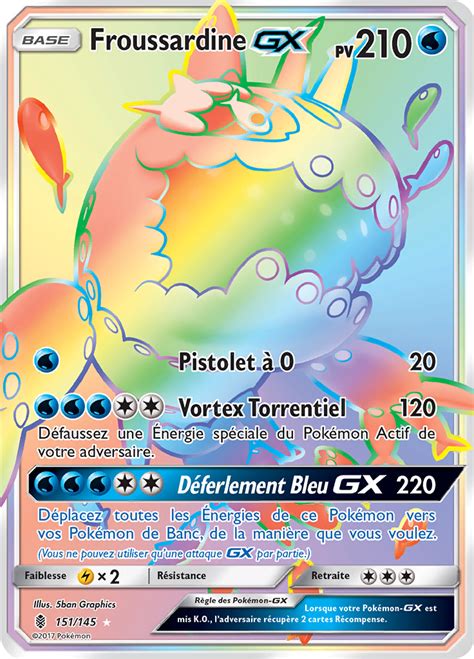 Froussardine GX Soleil et Lune Gardiens Ascendants 151 Poképédia