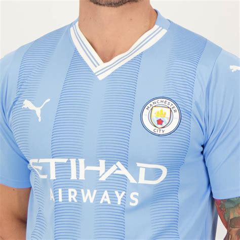 Camisa Puma Manchester City Home 2024 9 Haaland FutFanatics