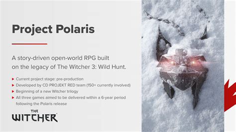 The Witcher 4 Polaris Verschijnt Op Zijn Vroegst In 2025