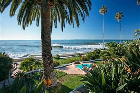 Tour A Coastal Cottage In Montecito Calif Oceanfront Cottage