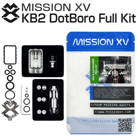 MISSION XV KB2 DotBoro Full Kit KB2 DotBoro フルキット VAPEWORX ベイプワークス