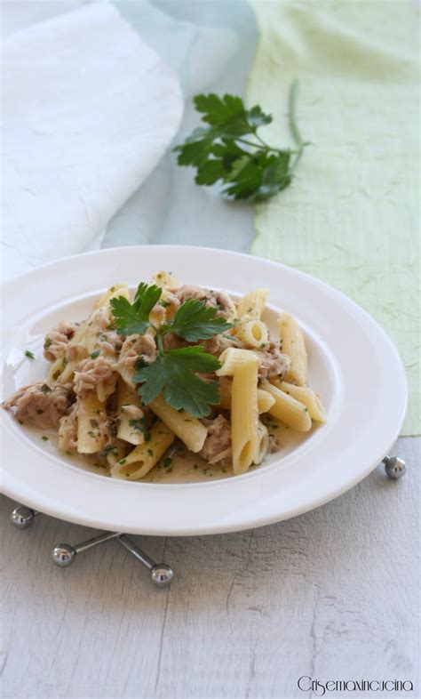 Penne Al Tonno In Bianco Ricetta Facile E Veloce Cris E Max In Cucina