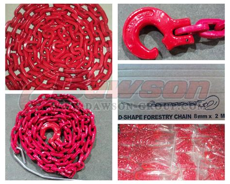 G70 Logging Chain Chokers Grade 70 Chain With Clevis Forest Hook With