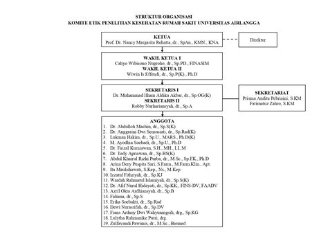 Struktur Organisasi RS UNAIR