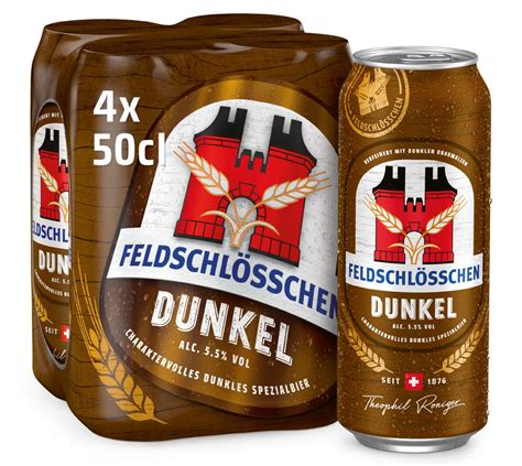 Feldschlösschen Dunkel 50cl bestellen Getränke Shop justDrink ch