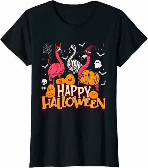 Hot Trending Kiraa Tee With Happy Flamingo Witch Mummy Fun Tee T Shirt Walmart