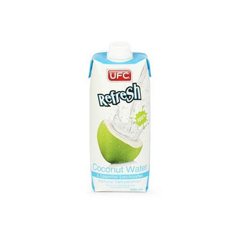 Ufc Refresh Natural Coconut Water Case