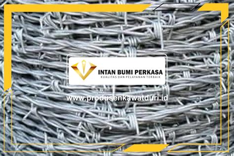 Supplier Kawat Duri BWG 14 Galvanis Untuk Pengaman Rumah Nganjuk