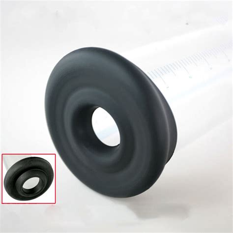 Soft Silicone Vacuum Penis Pump Seal Flange Flared Cylinder Comfort Pad Sleeve Ebay