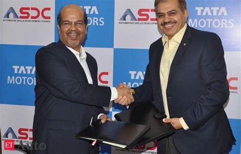 Tata Motors Signs Mou With Automotive Skills Development Council Et Auto