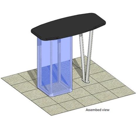 Vector Frame Counter 7 | Trade Show Counter Tables | Booth Counter