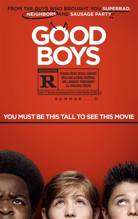 Good Boys Movie Poster : Teaser Trailer