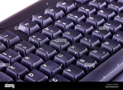 Black Computer Keyboard Stock Photo Alamy