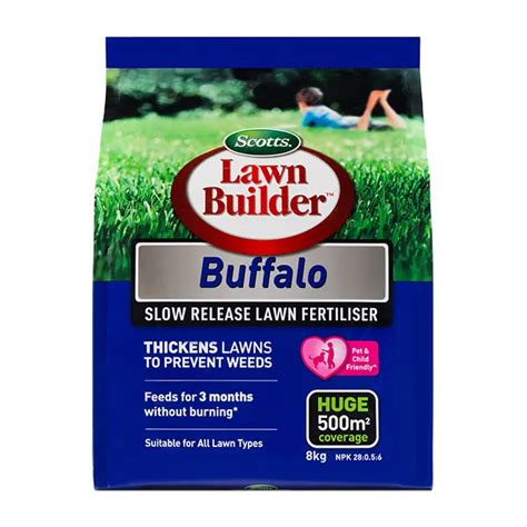 Scotts Lawn Builder Buffalo Slow Release Lawn Fertiliser Pestrol