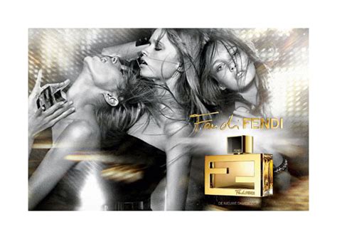 Fan Di Fendi Fragrance Campaign Anja Abbey Lee And Karmen By Darius