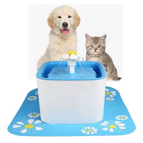 BeaconPet Upgrade Capacity 2.5 L Flower Style Automatic Electric Pet ...