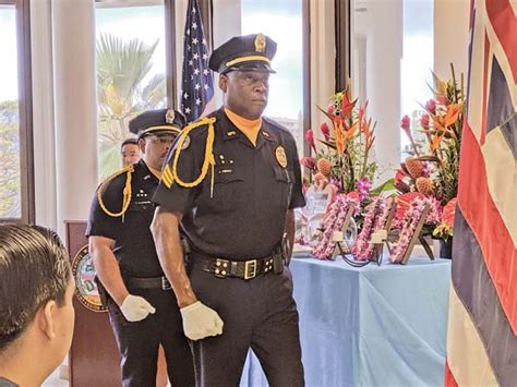 Maui Countys Fallen Officers Are Remembered Maui News