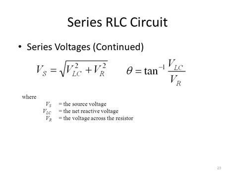 How To Find Voltage In Rlc Circuit - Circuit Diagram