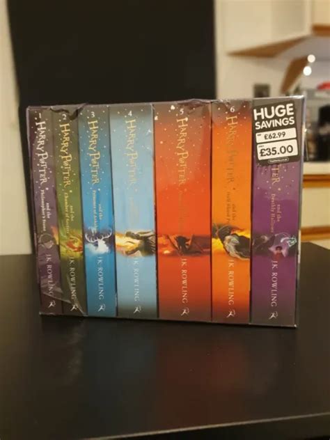 HARRY POTTER BOX Set Complete Collection Set J K Rowling Books Bundle