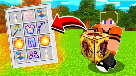 Abri Lucky Blocks Inca E Ganhei Os Melhores Itens De Todo O Minecraft