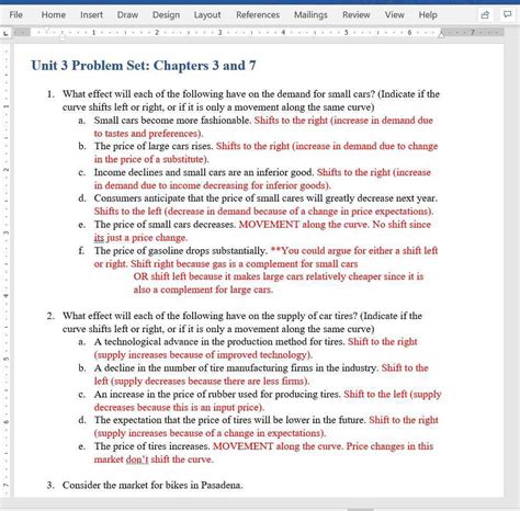 Econ 1A PS 3 ANSWER KEY