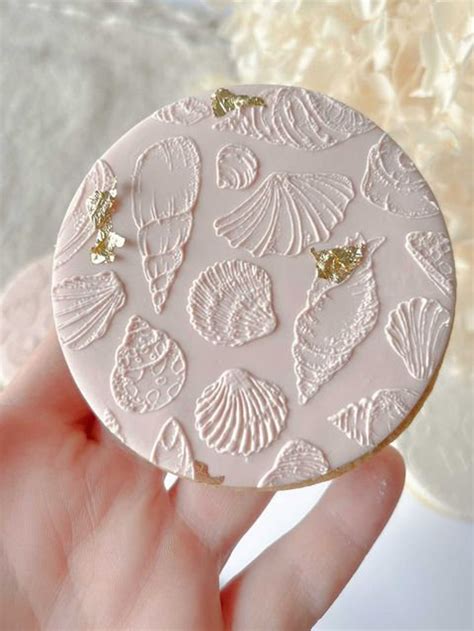 Sea Shell Cookie Fondant Stamp Fondant Embosser Cookie Etsy