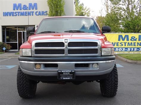 1998 Dodge Ram 1500 Laramie Slt Quad Cab 4x4 1 Owner Lifted