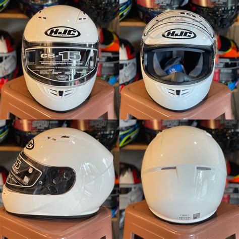 Hjc Cs Full Face Single Visor Shopee Philippines