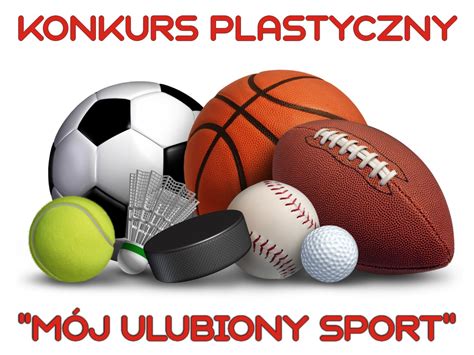 Konkurs plastyczny Mój ulubiony sport Miasto Grybów