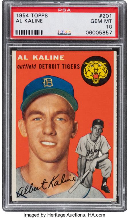 Al Kaline Autograph Memorabilia For Sale Value Guide Heritage Auctions