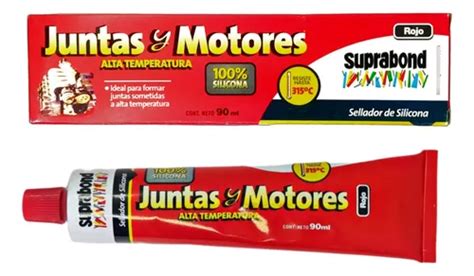 Sellador Silicona Juntas Y Motore Alta Temperatura Suprabond