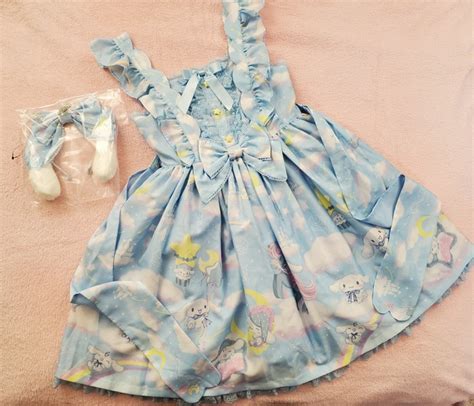 Angelic Pretty Sanrio Th Anniversary Cinnamoroll Collab Set With