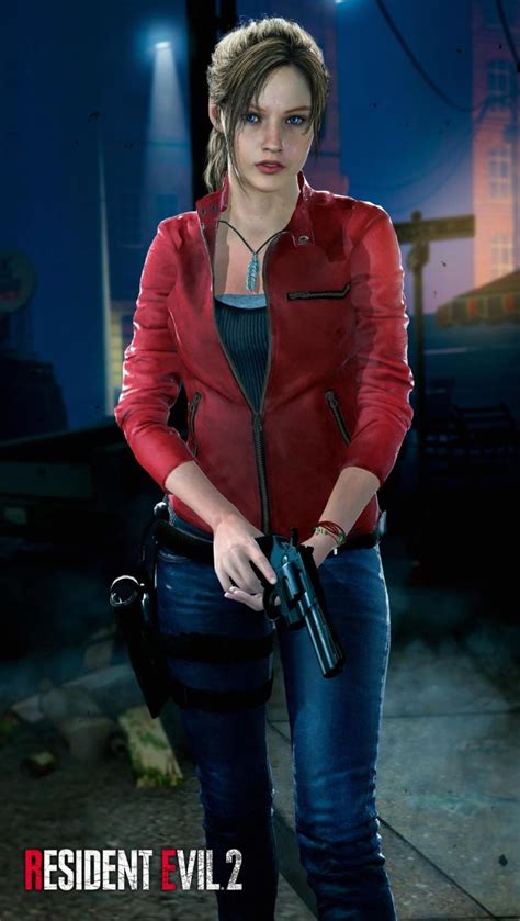 Resident Evil 2 Remake Claire Redfield Leather Jacket — Marvel Jacket