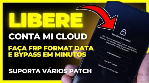 Nova Ferramenta Liberar Conta Mi Cloud Faz Frp Em Samsung E Bypass Em