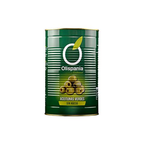 Aceitunas Gordal Sin Hueso Sabor Natural Kg Olispania