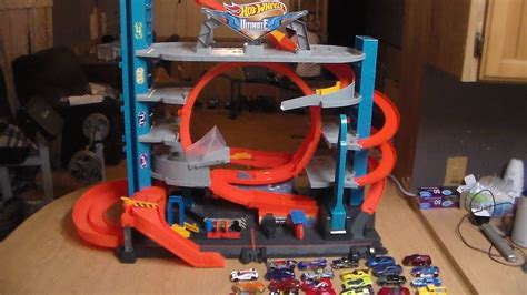 Hot Wheels Ultimate Garage Playset Full Review Youtube