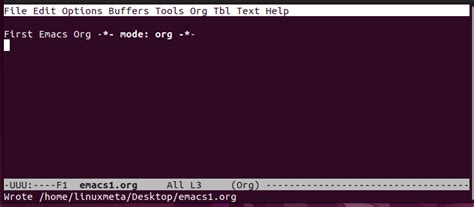 How To Use Emacs Org Mode