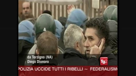 Terzigno Scontri Con Le Forze Dell Ordine Arresti Tg Ottobre