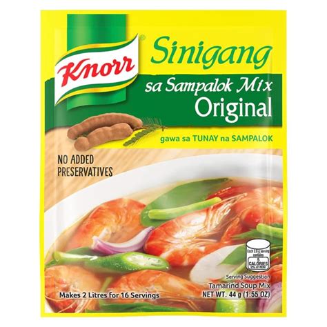 Knorr Sinigang Mix Original 44g Filipino Store Asian Supermarket