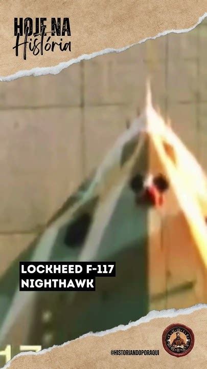 18 De Junho 1981 Revolução Na Tecnologia Furtiva Lockheed F 117