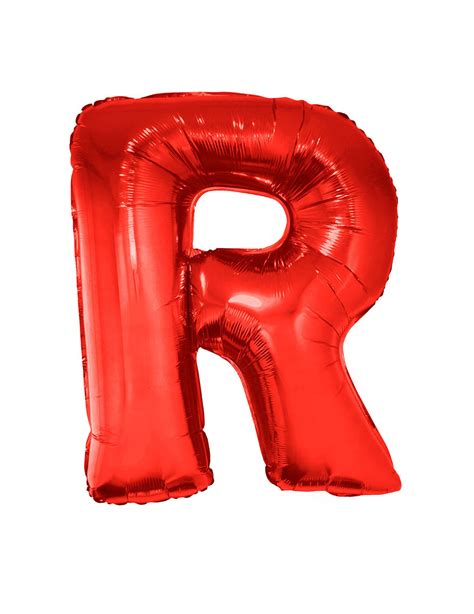 Ballon Aluminium G Ant Lettre R Rouge Cm Deguise Toi Achat De