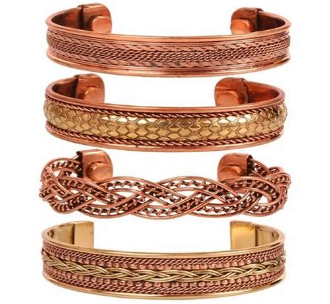 Magnetic Pure Copper Adjustable Bracelet With 6 High Quality Magnet