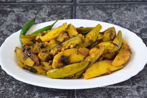 Aloo Parwal Ki Bhujia Aloo Parwal Dry Sabji Aloo Parwal Recipe